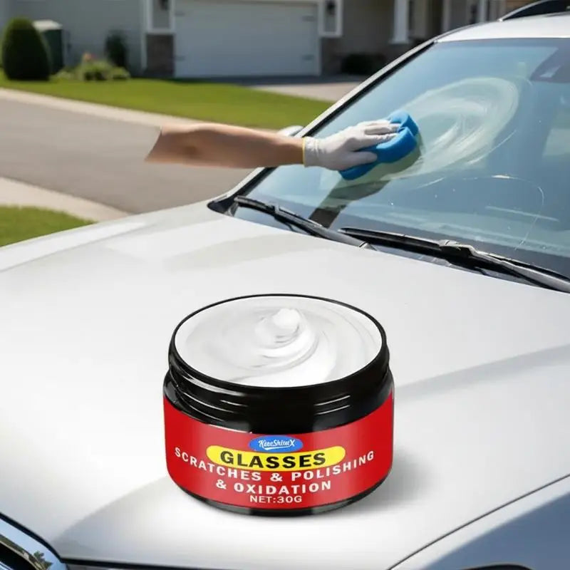 Glass Scratch Repair Wax – Car Windshield & Multi-Surface Polish