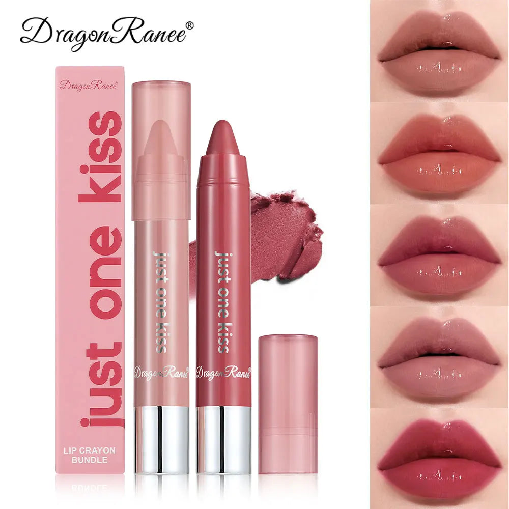 Brightening Crayon Lipstick, Enhances Complexion, Plumps Lips, Versatile Moisturizing Lip Gloss, Hydrating Lip Mud, Gentle Lip Balm Zpaxo