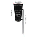Cemetery Vases Grave Yard Decoration Supplies Flower Holder Memorial