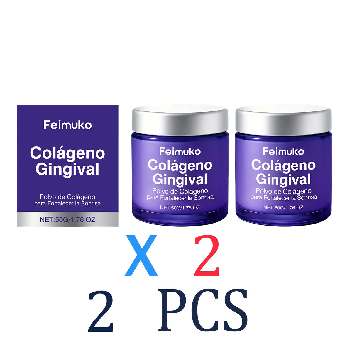 Collagen Fresh Breath Powder Brightening Tooth Care Polish Mild Cleaning Collagen Toothpaste Alternative Daily Gel for Women 50g Zpaxo 2 Pcs