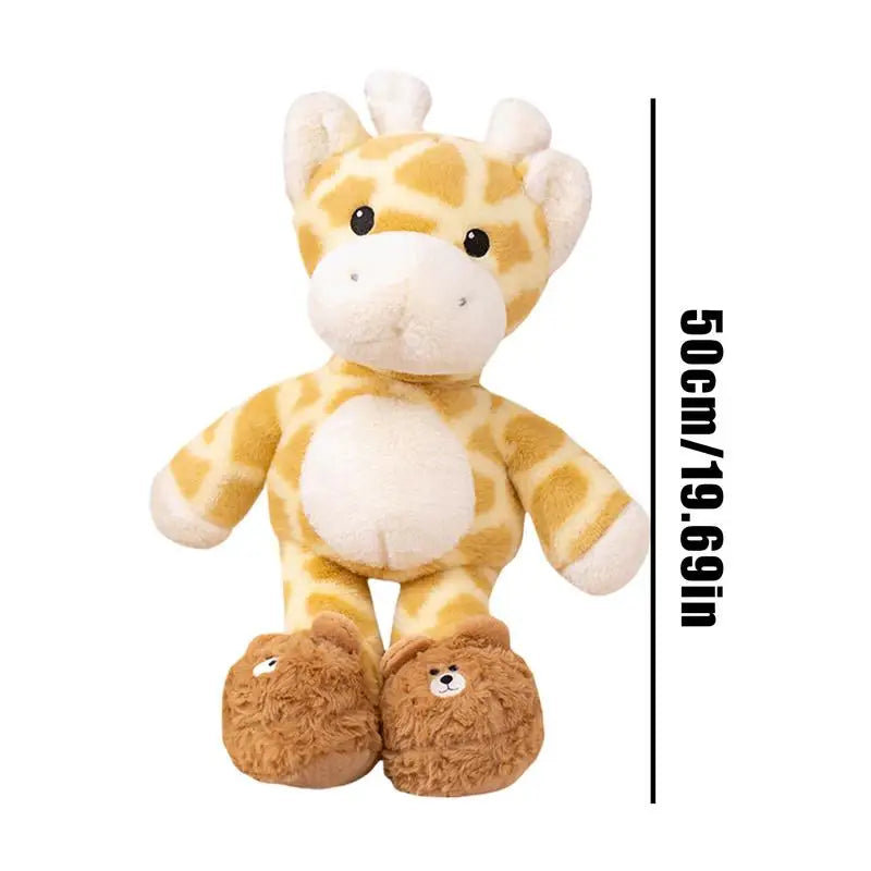 Cute Stuffed Animal Cute Giraffe Doll 50cm Cuddly Comforting Companion Plush Collectible Doll Birthday Party Supplies For Kids Zpaxo