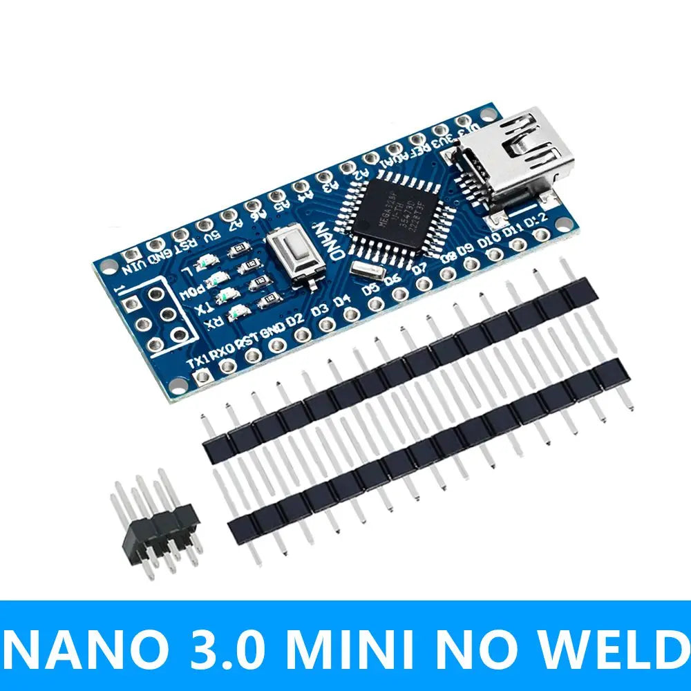 Nano 3 0 Controller CH340 USB Driver ATMEGA328 ATMEGA328P Mini Zpaxo 328P-AU no weld