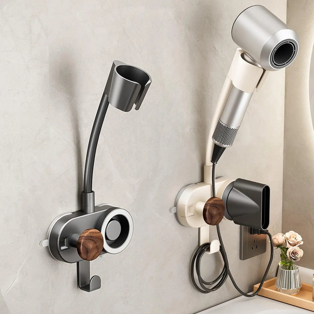 Hairdryer Holder Hands 360 Adjustable Flexible Gooseneck Blow Dryer