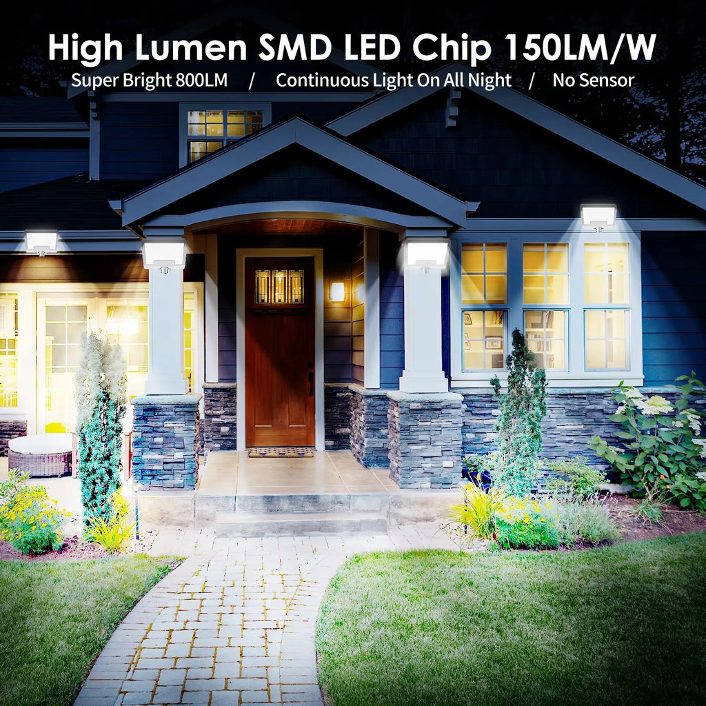 Dusk Dawn Solar Wall Lights Indoor Outdoor LED Garden Lamp Shed Zpaxo