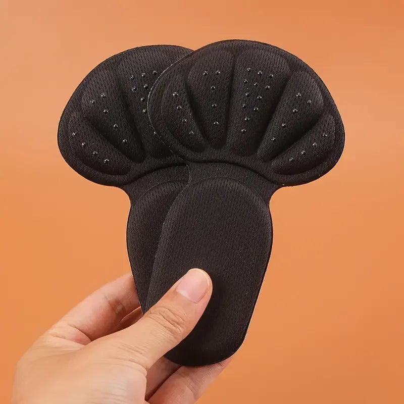 1 Pair Soft TPE Heel Cushions - Anti-Slip Grips for Shoe Fit & Height Boost, Breathable Cuttable Insoles Zpaxo 2pcs
