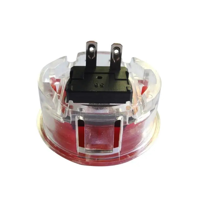 652F Colors Arcade Game Push Button Transparent Crystal Zpaxo