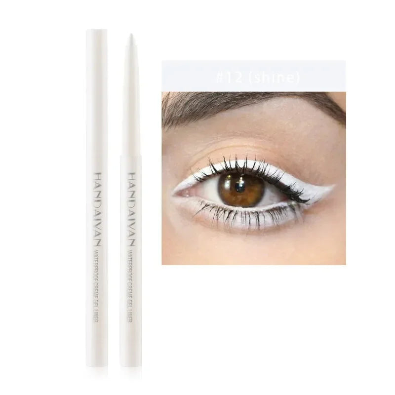Matte Colorful Eye Liner Pen 20 Colors Eyeliner Gel Pencils Long Zpaxo 12