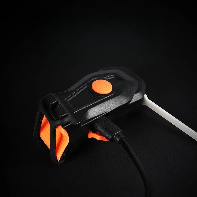 New Bicycle Flow Tail Light Night Riding Safety Indicator Light Mountain Bike Road Bike Creative High Brightness Warning Light Zpaxo
