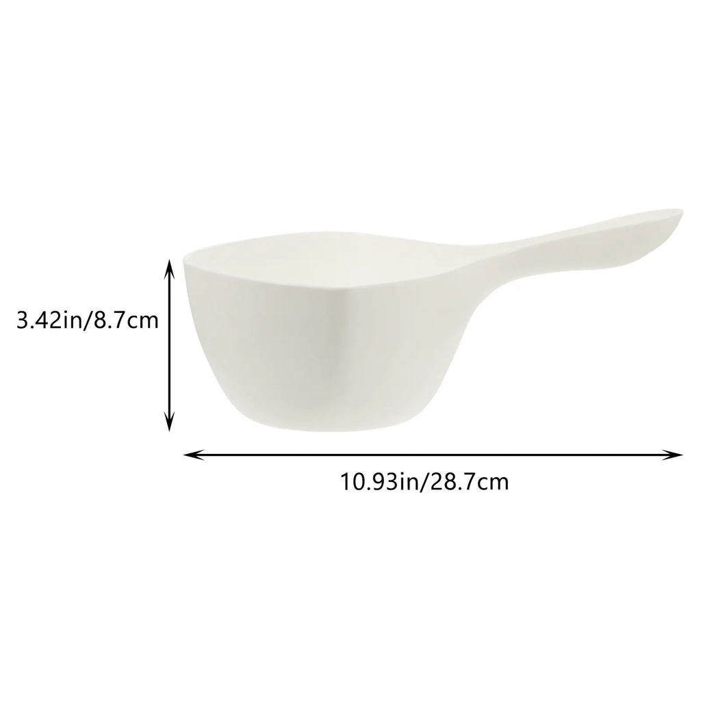 Plastic Water Ladle Short Handle Household Bath Dipper Kitchen Scoop