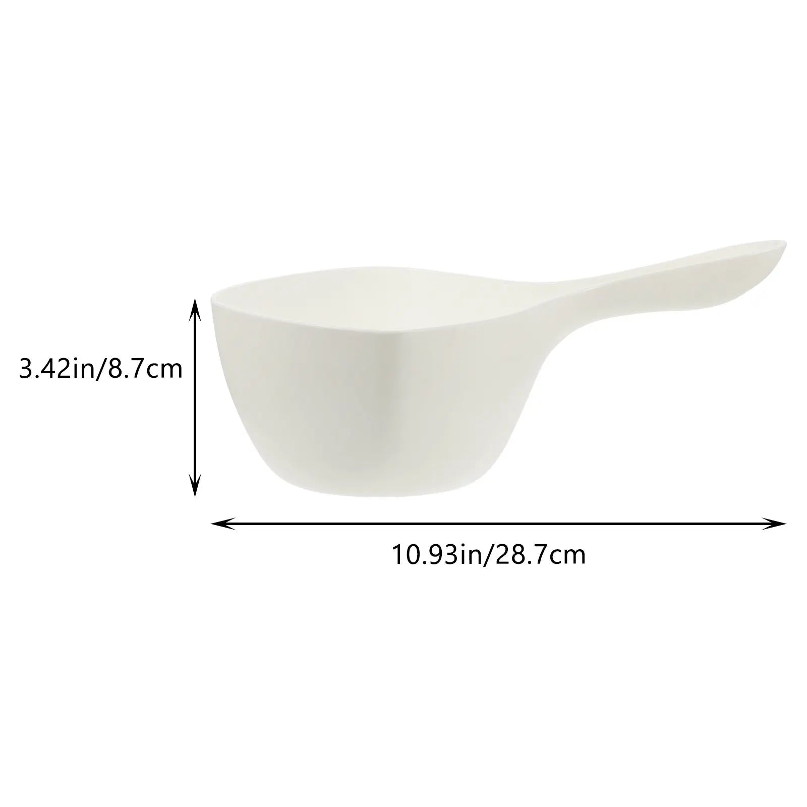Plastic Water Ladle Short Handle Household Bath Dipper Kitchen Scoop