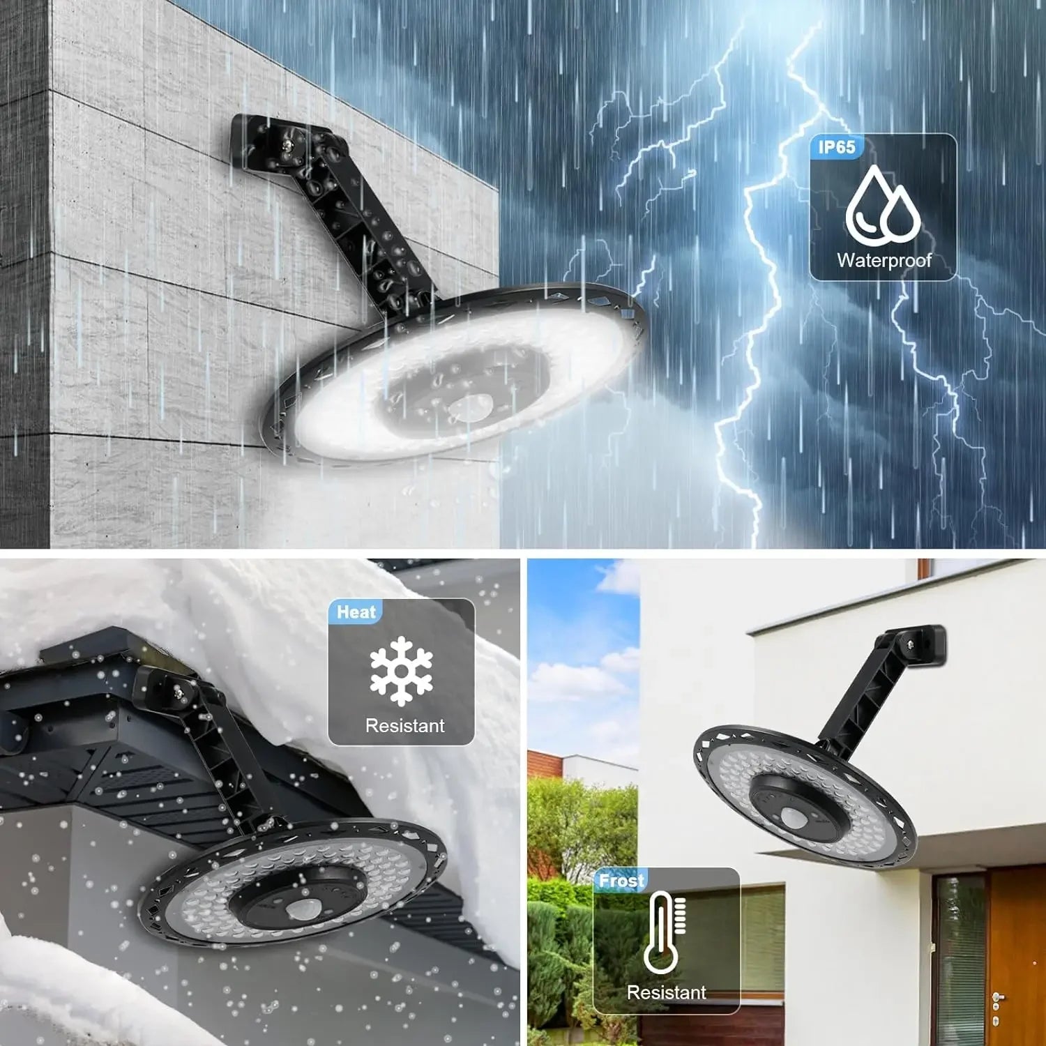 Solar Pendant LED Lights Outdoor Shed Light Sun Chandelier Powered Zpaxo