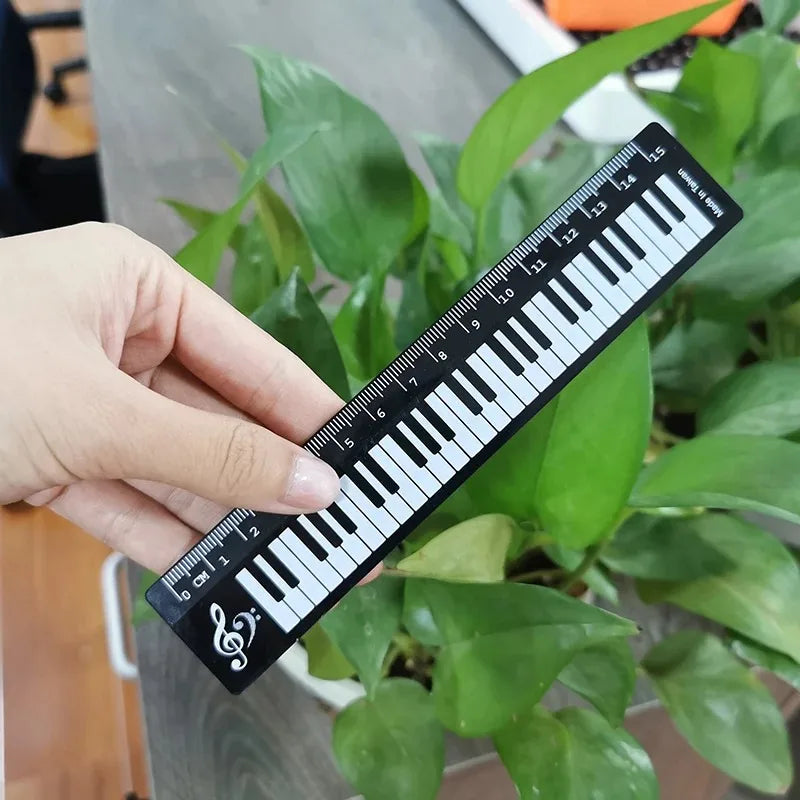 1 Creative Music Ruler Piano Design Measuring Tool Bookmark Musicians