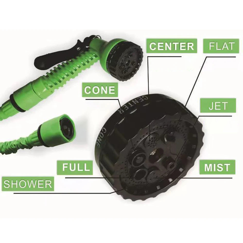 Telescopic Water Pipe, Garden Water Pipe, High-Pressure Water Gun, Garden Car Wash Water Pipe Zpaxo