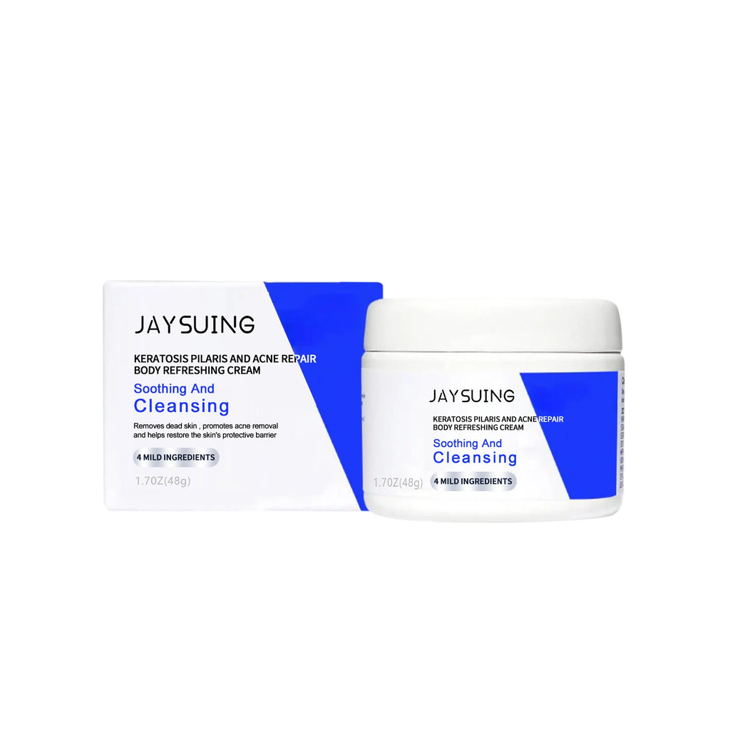 Chicken Skin Repair Cream Curing Body Keratosis Pilaris Remove Acne Sp-ot Rough Bumpy Pore Moisturizing Smooth Whi-tening Lotion Zpaxo 48g boxed