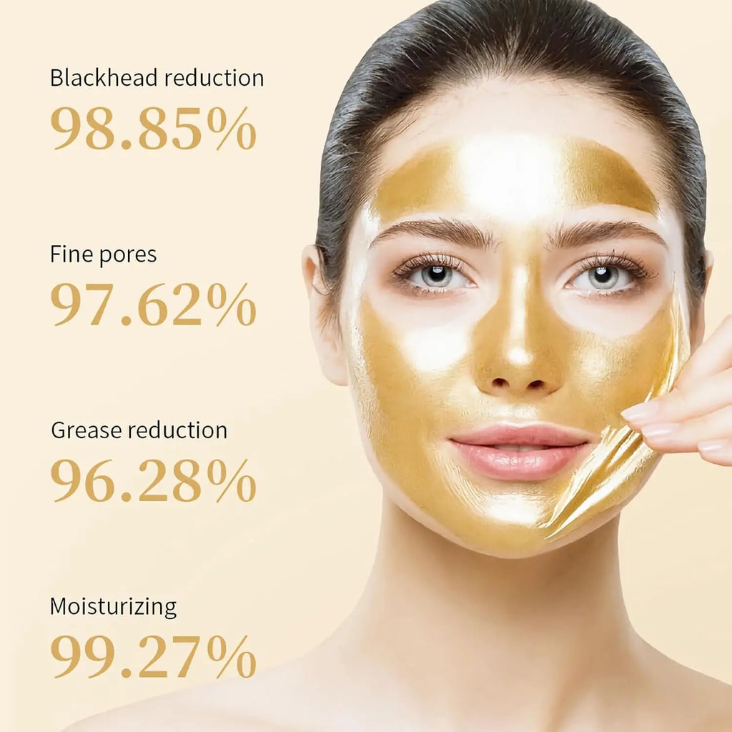 LAIKOU 24K Gold SNAIL TEARING Mask Deep Cleansing Remove Blackhead Face Care 50g Zpaxo