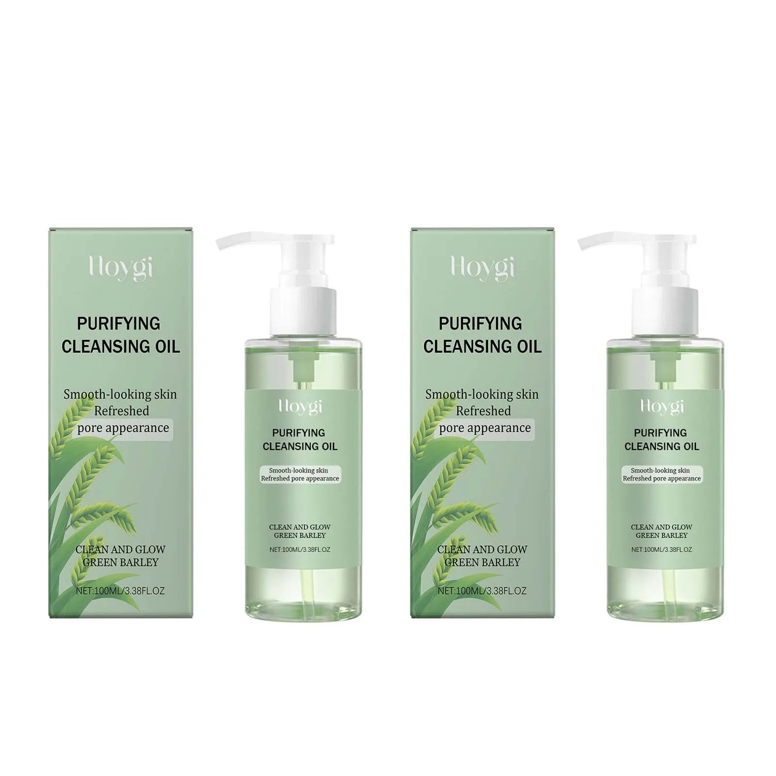 Ouhoe Non-Greasy Facial Cleansing Oil – Pore Makeup Remover Facial Cleansing Oil Zpaxo 2 x 100ml boxed