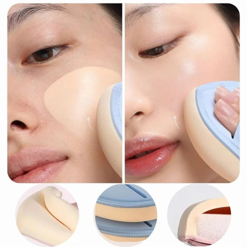 Super Thick Makeup Puff Waterdrop Wet Dry Dual Use Soft Cosmetic Puff Air Cushion Foundation Concealer Makeup Sponge Beauty Tool Zpaxo