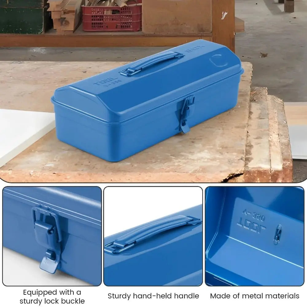 On-board Storage Large Metal Toolbox Heavy Duty Tools Box Zpaxo