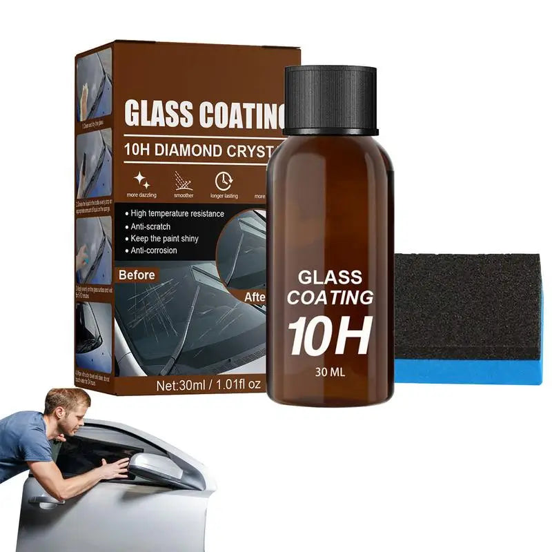 10H Car Glass Coating Anti-scratch Hydrophobic Polysiloxane Nano