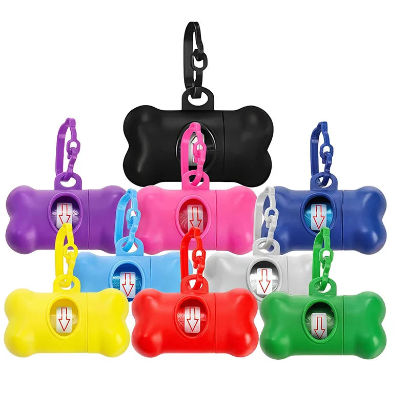 Bone-Shaped Dog Waste Bag Dispenser | Portable Poop Bag Holder