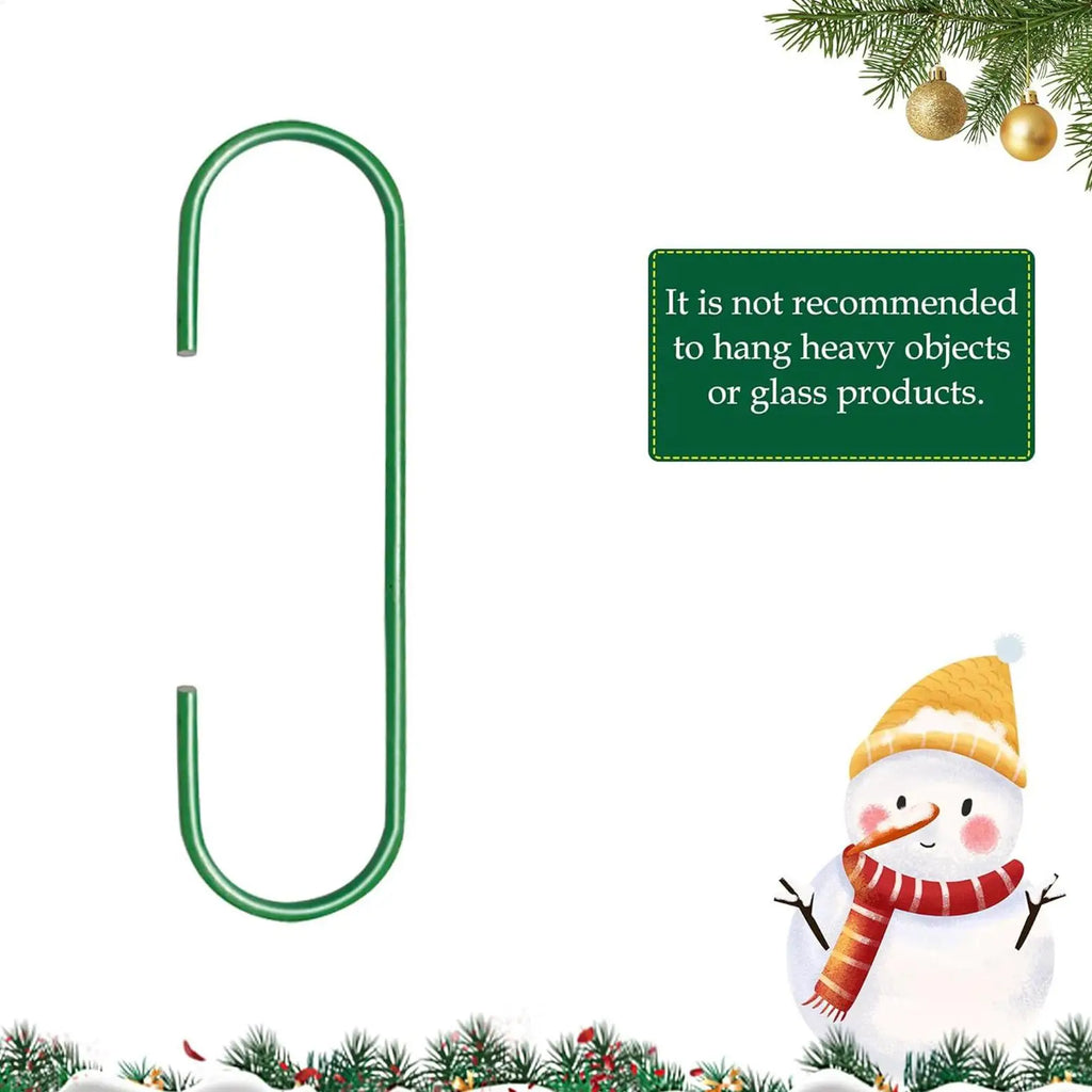 Christmas Hooks Metal Mini Non-slip Ornament Hangers Kitchen Home