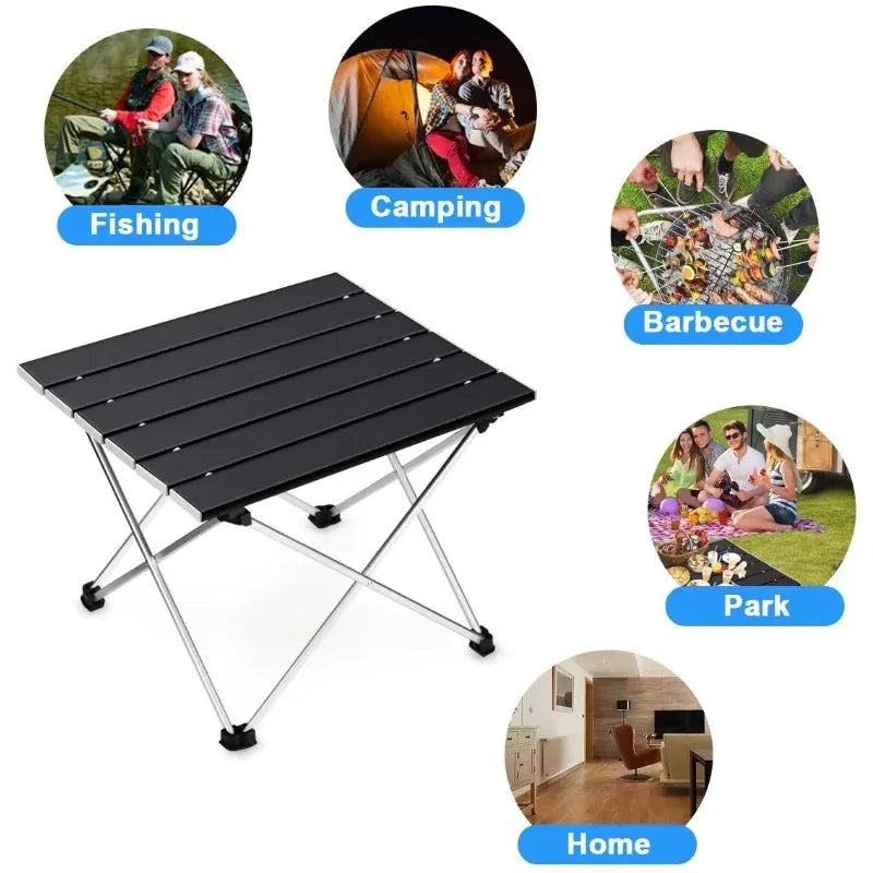 Ultralight Portable Folding Camping Table Foldable Outdoor Dinner