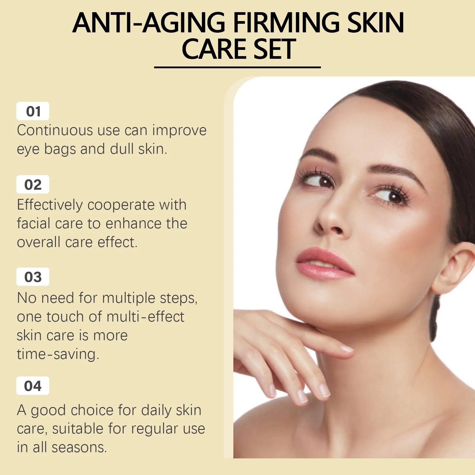 Face Firm Care Kit – Eye & Neck Tightening Skincare Set Skin Firming Kit Zpaxo