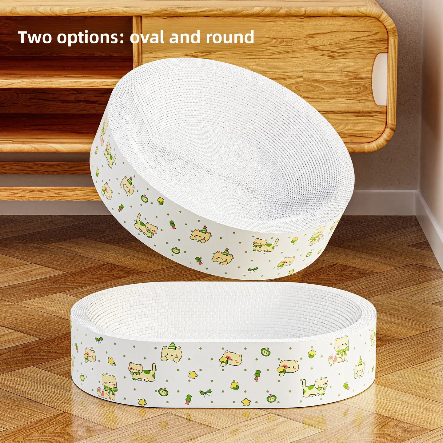 Super Large Cat Scratch Board & Bed – 2-in-1 Cozy Nest