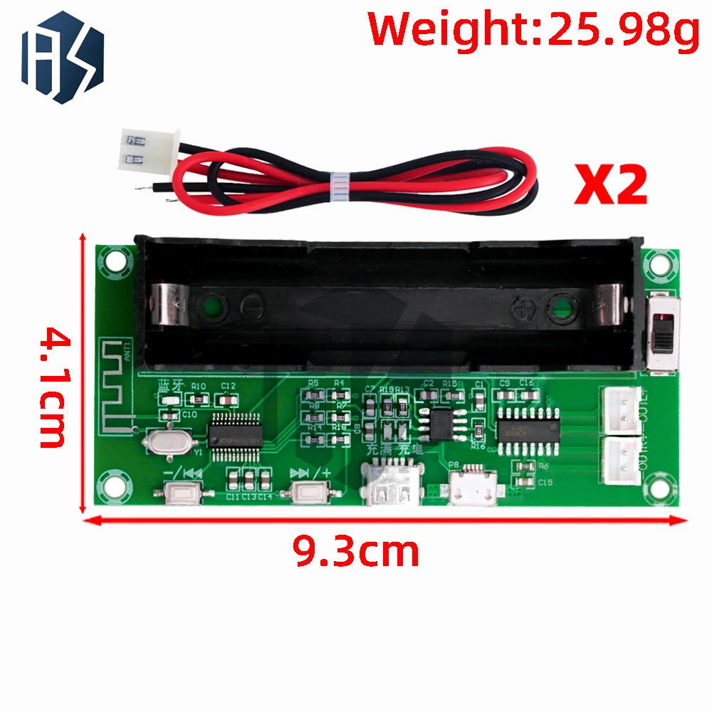 XH-A153 Lithium Battery Bluetooth 5 0 Dual-channel 2 Ch Channel Zpaxo