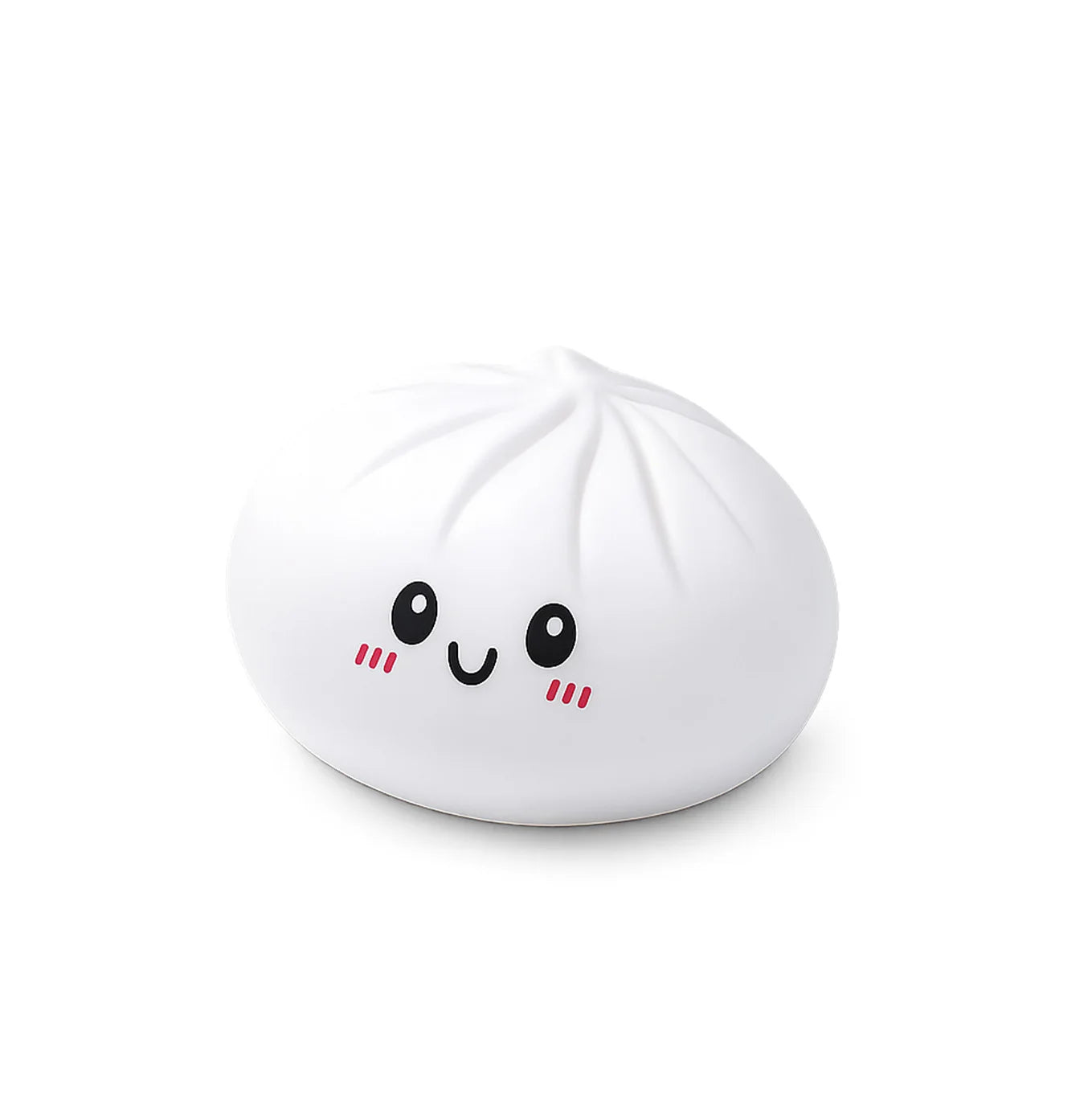 Dumpling Stress Ball Squeeze Sensory Toy – 6 Colors Stress Relief Toy Zpaxo White Ball