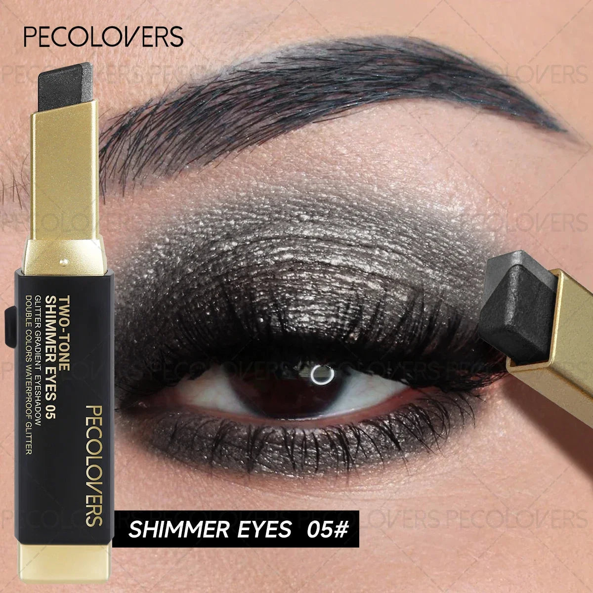 1PC Waterproof Sweatproof Double Color Eyeshadow Stick | Long-Lasting Stainproof Makeup Essential - Perfect Gift Zpaxo 05