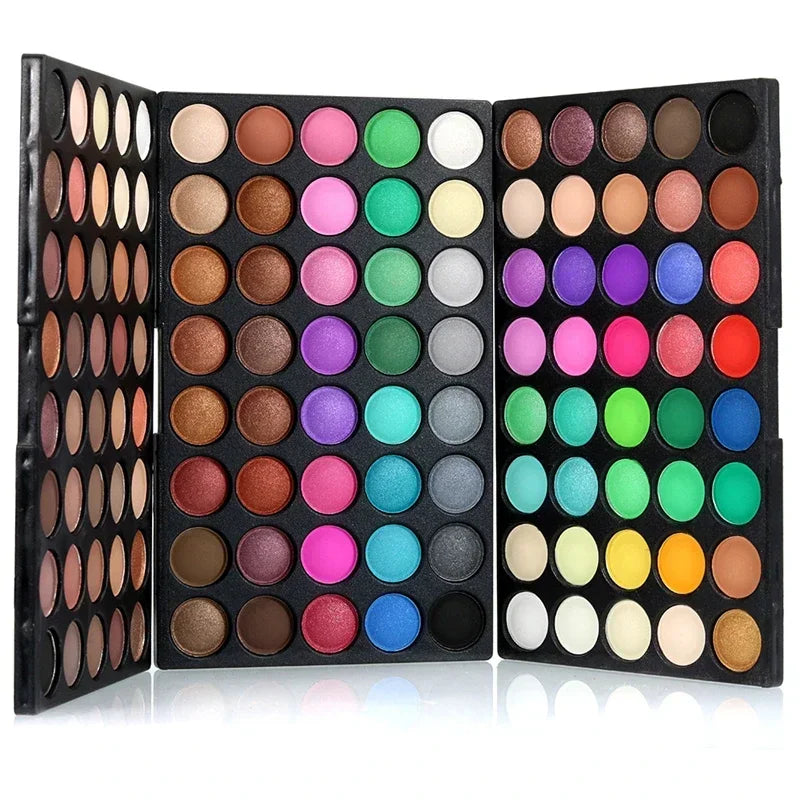 120 Colors Gliltter Eyeshadow Palette Matte Eye Shadow Pallete Zpaxo