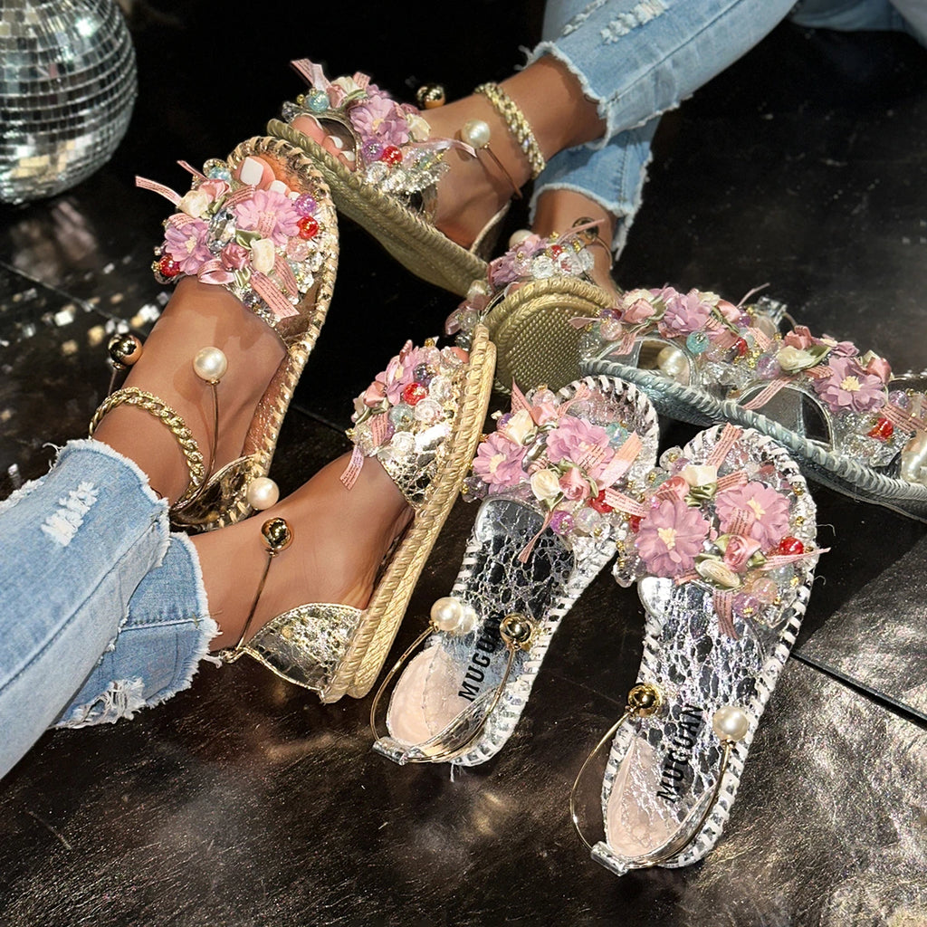 Women Sandals Casual Open Toe Sandals Lightweight Outdoor Slippers Summer Anti-slip Trend Designer Shoes Women Zapatos De Mujer Zpaxo