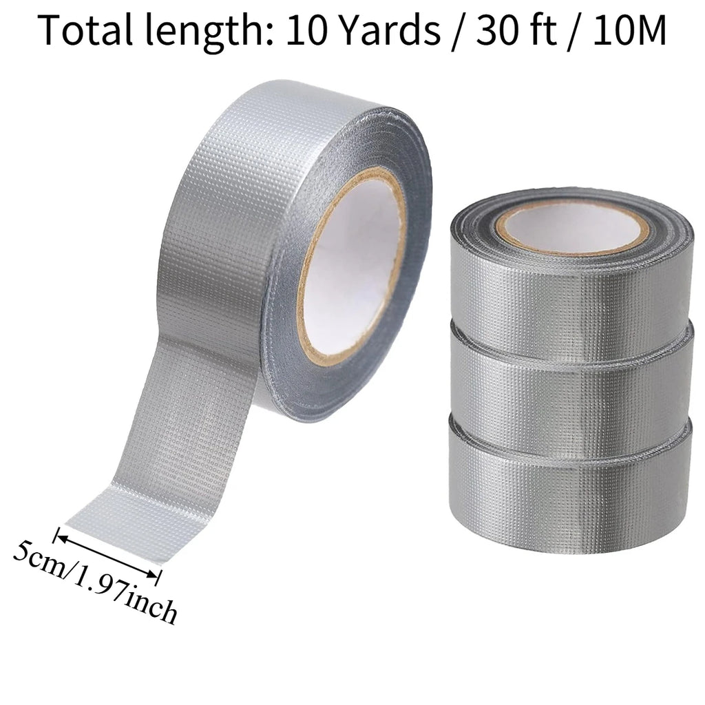Mini HVAC Tape 2/4 Rolls – 10 Yd Hand-Tearable Repair Tape