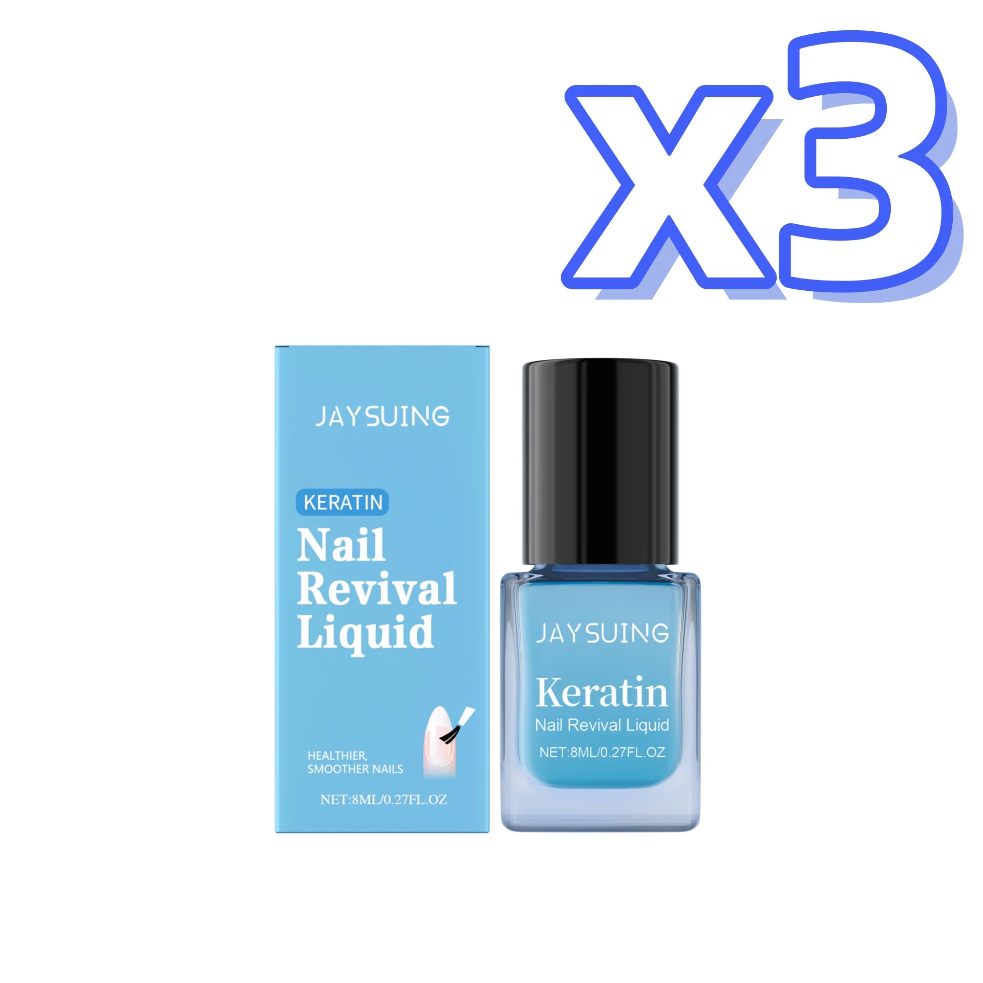 Hyaluronic Acid Nail Strength & Cuticle Oil – 8ml Repair Nail Cuticle Oil Zpaxo 8ml Boxed X 3PCS