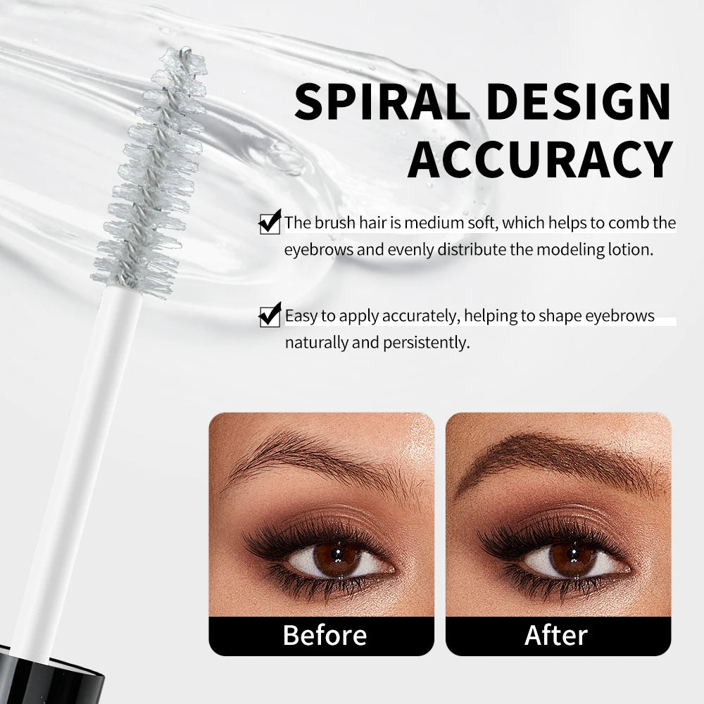 Transparent Styling Eyebrow Gel Waterproof Durable Natural Wild Shape