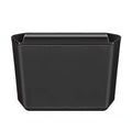 Leather Car Trash Can Large Capacity Waterproof Car Cup Holder Stable Clip Design Auto Door Storage Box Sundries Zpaxo Black
