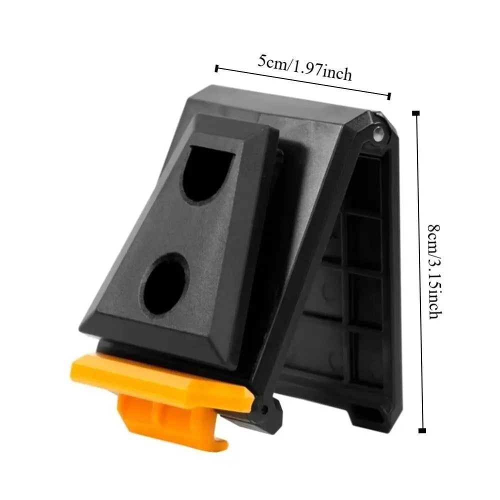 4 PCS Durable ABS Waist Bag Clip Storage Rugged Hand Tool Accessories Sundries Tote Belt Hook Tool Pouch Zpaxo