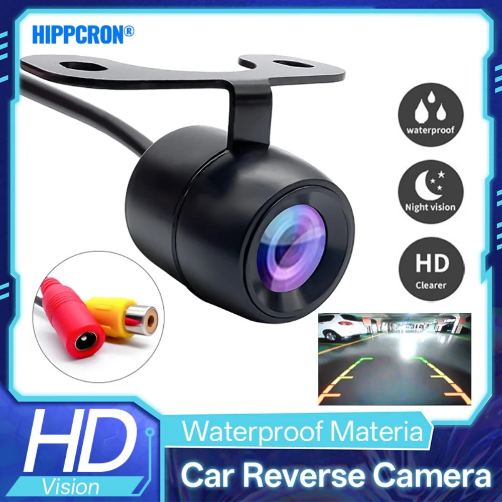 Hippcron Car Reverse Camera HD Night Vision Wide Angle Rear View