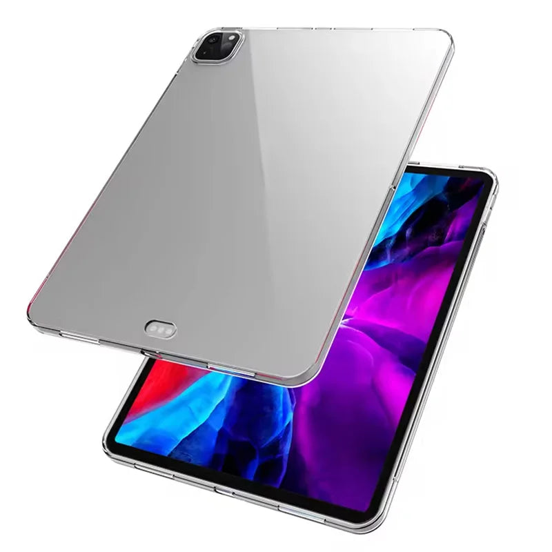 TPU Transparent Case For iPad 10th 9th 8th 7th Gen Mini 6 Air 5 4 3 2 Shockproof Clear Cover Tablet Protective Shell Accessories Zpaxo