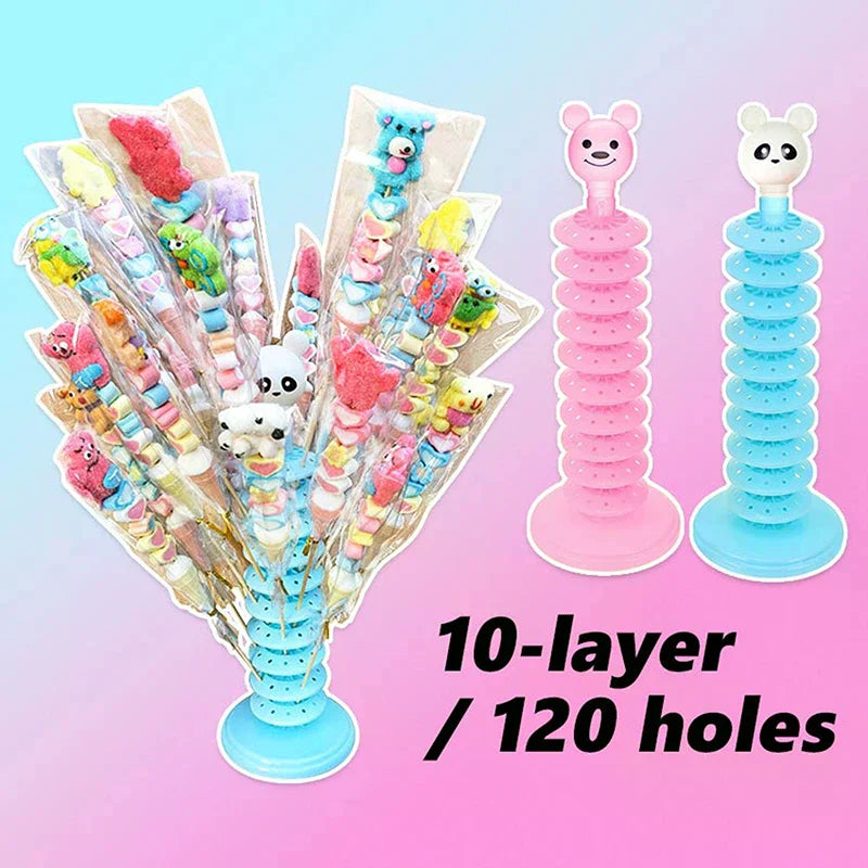 Rack Party Dessert Sucker Drying Bracket Base Stick Candy Holders Zpaxo