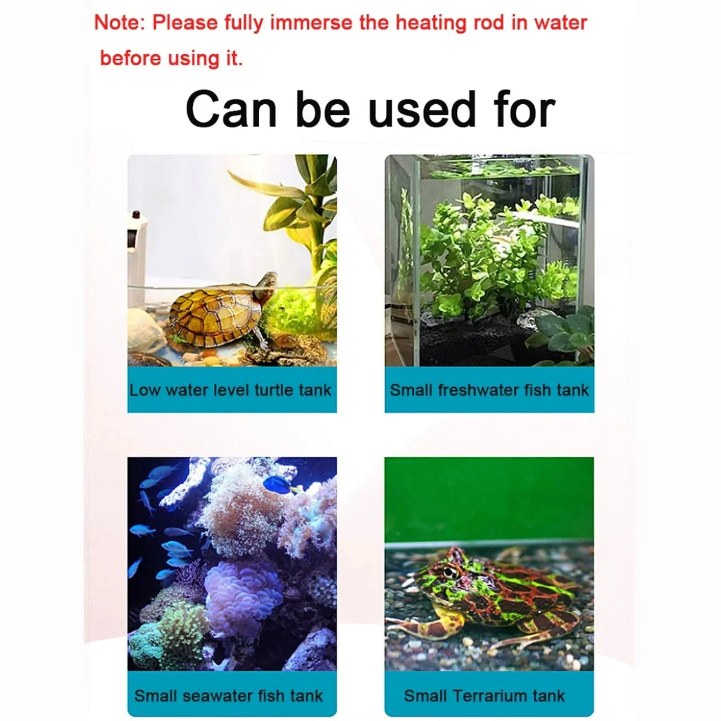 10W USB Mini Aquarium Heating Rod Small Fish Tank 26 C Constant