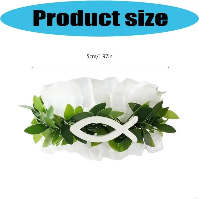 4Pieces Delicate Floral Wreaths Decors Perfect Wedding Anniversary