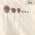 5-12PCS Professional Makeup Brushes Tool Set Eyeshadow Liner Contour Foundation Blend Brush Women Facial Beauty Cosmetics Tools Zpaxo 7pcs