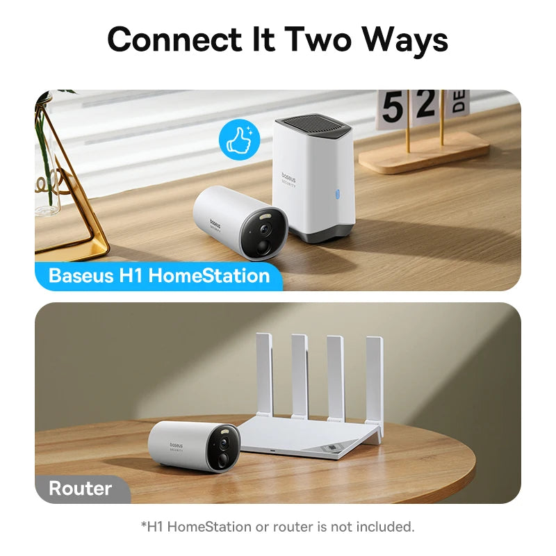 Baseus Security B1 Outdoor Camera 2K Wireless Wifi Protection System
