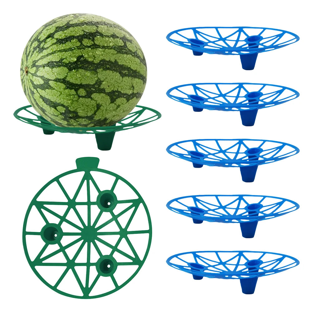 5/10Pcs Watermelon Cradle Reusable Fruits Vegetables Nursery Tray Vegetables Plant Tray for Watermelons Pumpkins Melons Squash Zpaxo