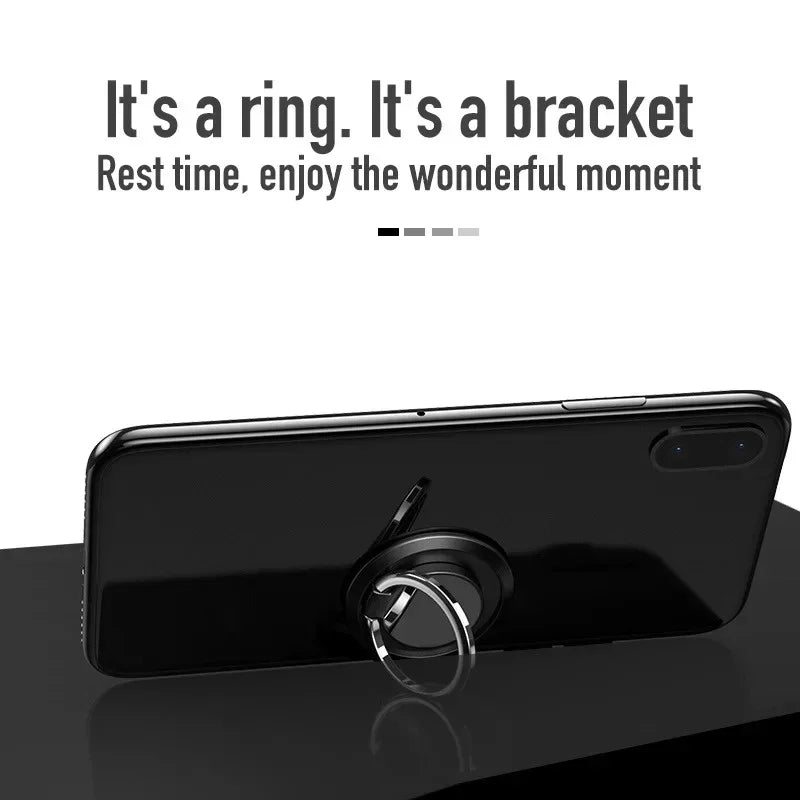 360 Degree Rotating Finger Ring Mobile Phone Holder Iphone Samsung Zpaxo
