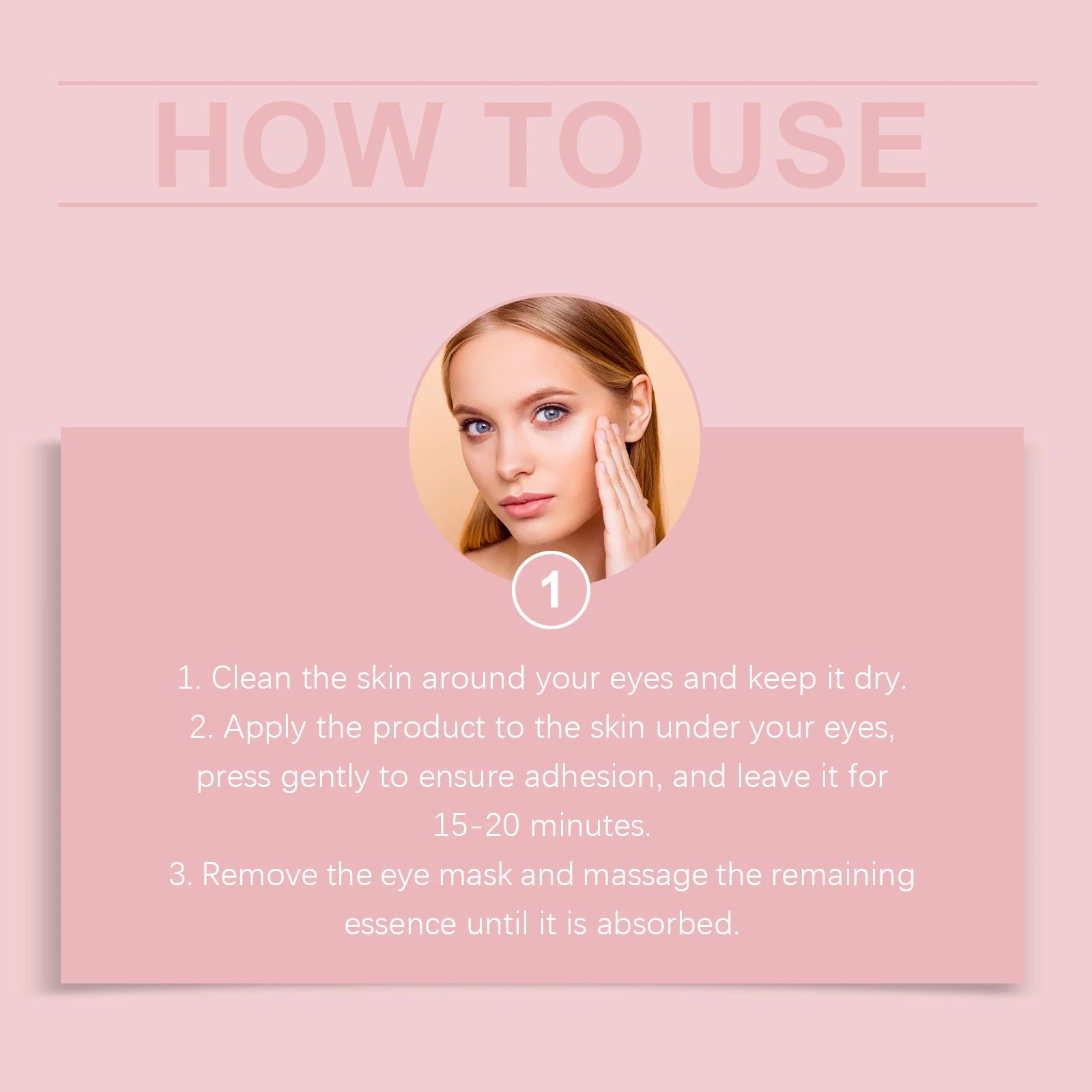Hyaluronic Acid Eye Masks – Dark Circles & Puffiness (6 Pairs) Eye Mask Patches Zpaxo