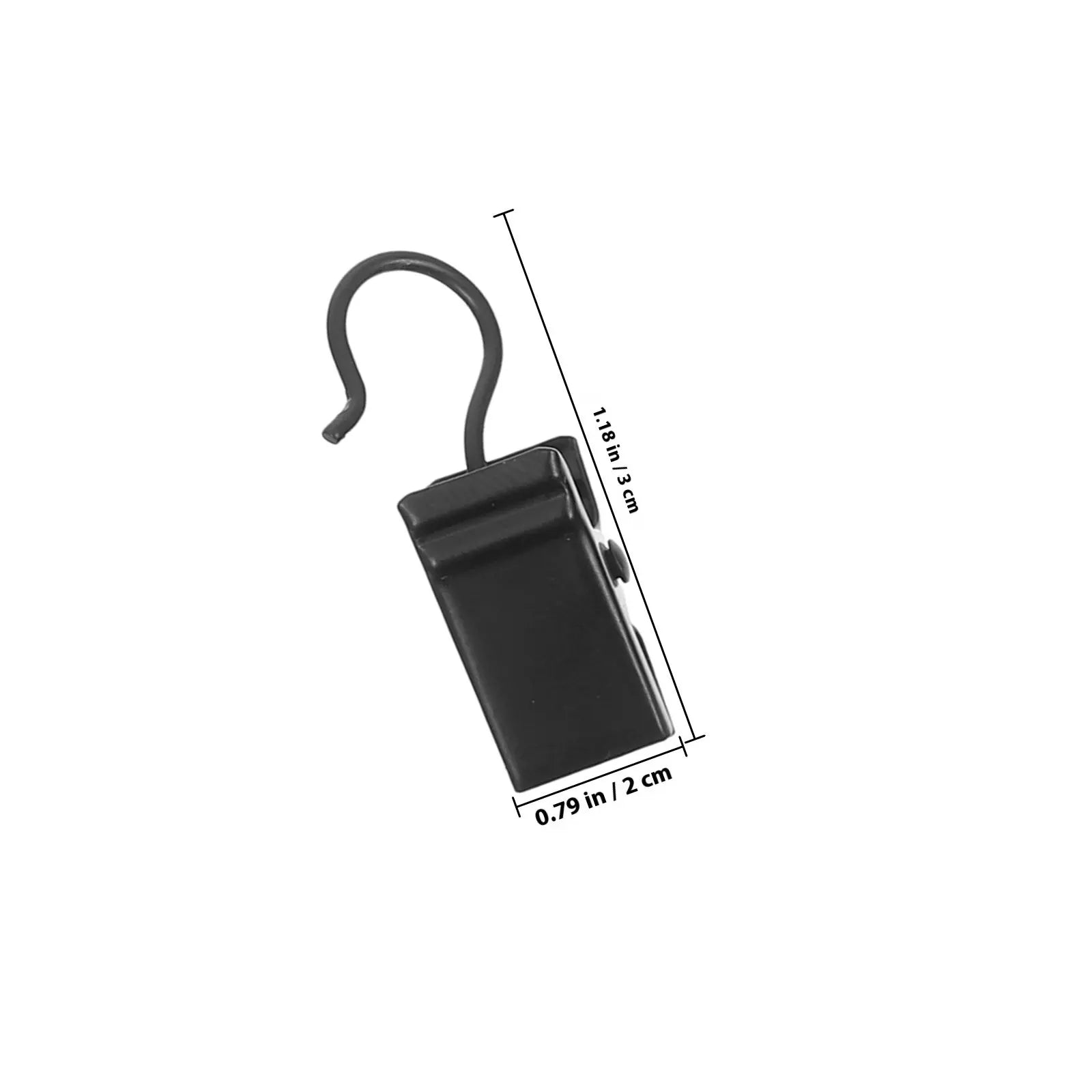 Heavy Duty Iron Hanging Clips Shower Curtains Adjustable Clip Width