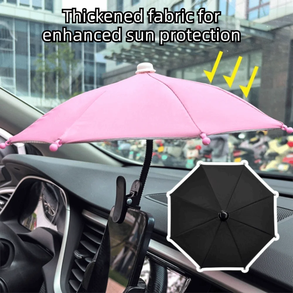 Bending Design Car Mobile Phone Sunshade Clip Anti-glare Cell Zpaxo